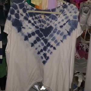 Free People tie dye top